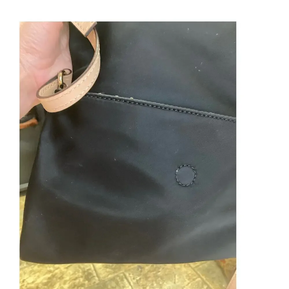 KATE SPADE, SMALL BLACK NYLON WOMENS CROSSBODY BAG